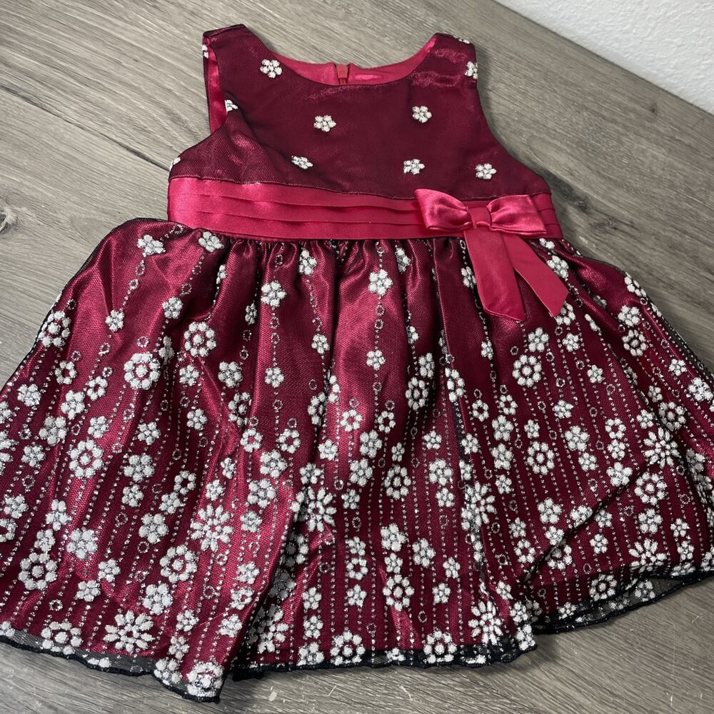 Lot 6pc Baby Girl Clothes 12 Months Carter's Dresses Hoodie Pineapple